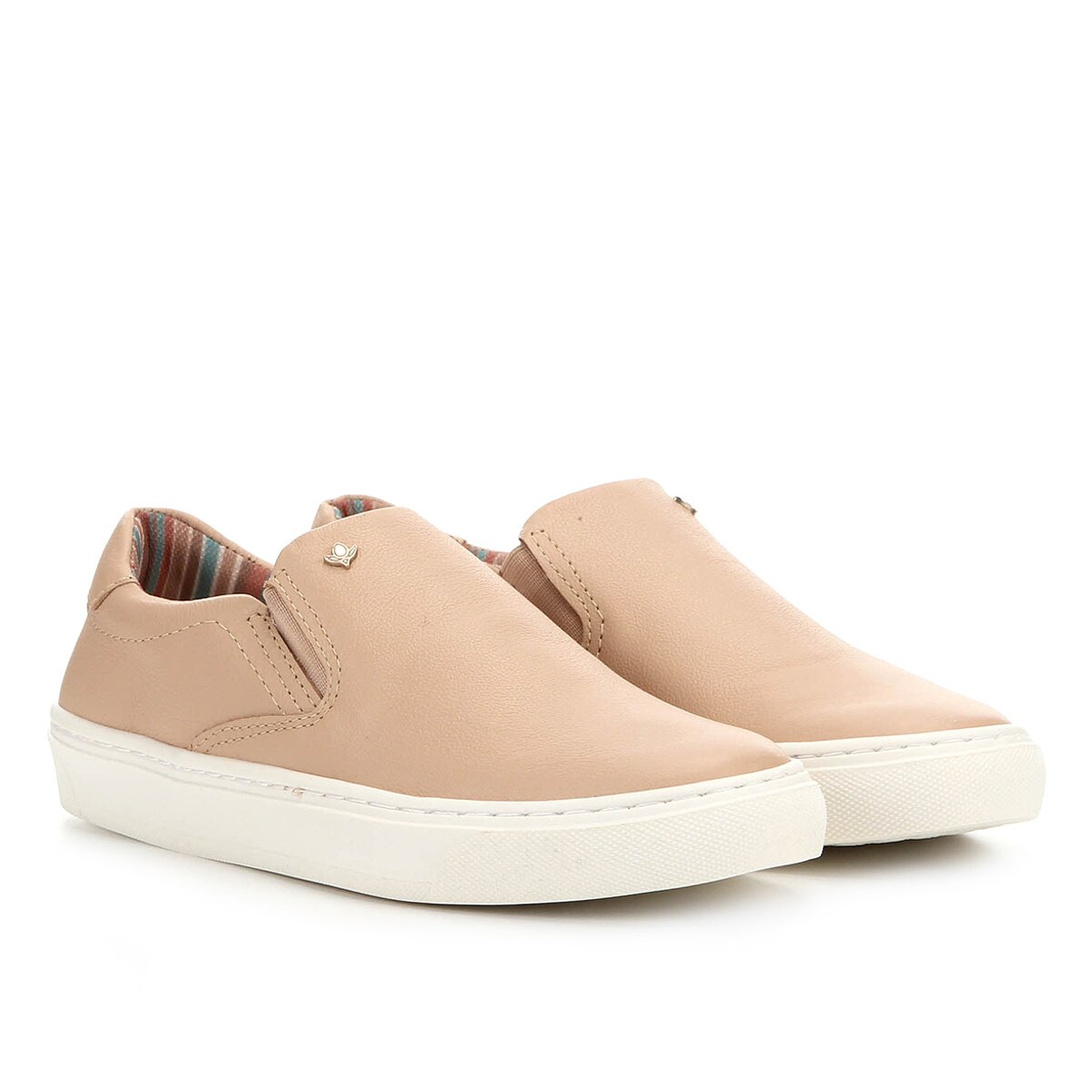 tenis cravo e canela nude